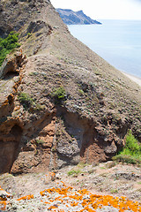 Image showing Mountains closeup