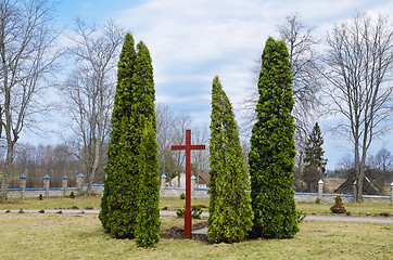 Image showing Wooden Cross