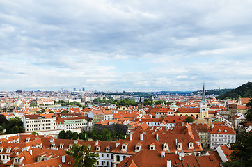 Image showing ?anoramic view of Prague