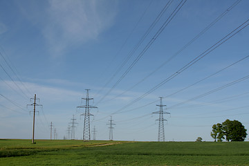 Image showing Pylons