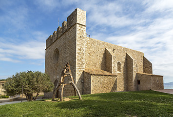 Image showing la escala sant marti of empuries