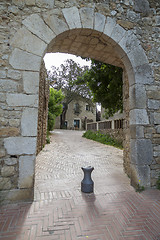 Image showing la escala sant marti of empuries