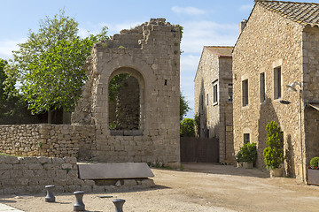 Image showing la escala sant marti of empuries