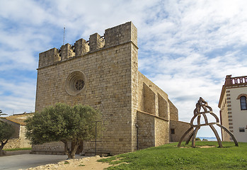 Image showing la escala sant marti of empuries