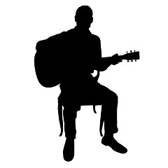 Image showing Guitar Man