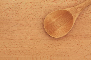 Image showing Beech Wood Spoon