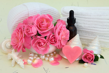Image showing Rose Beauty Treatment