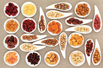 Image showing Nut and Fruit Sampler