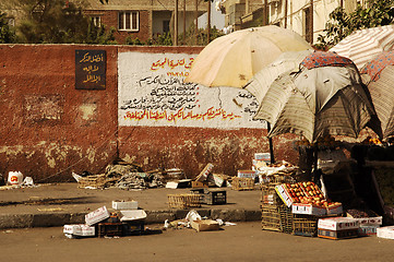 Image showing Street scene in Cairo