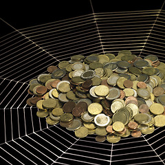 Image showing money and web