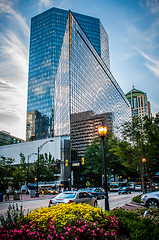 Image showing Skyline of Uptown Charlotte, North Carolina.