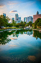 Image showing Skyline of Uptown Charlotte, North Carolina.