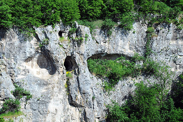 Image showing Closeup Limestone Rock