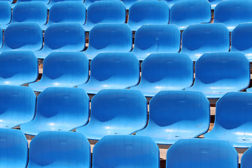 Image showing Stadium seats