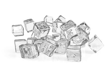 Image showing Ice cubes