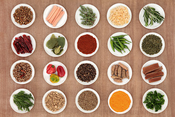 Image showing Herb and Spice Sampler