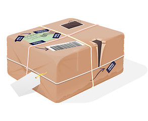 Image showing Mail Package Illustration