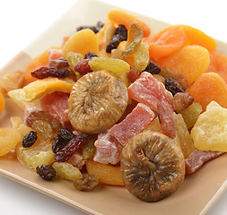 Image showing Dried Tropical Fruits Mix