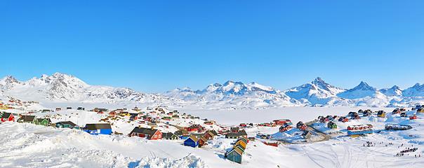 Image showing Tasiilaq panorama 