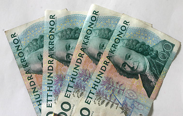 Image showing money from sweden