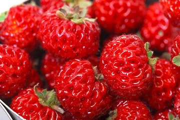Image showing Ripe Red strawberries