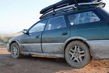 Image showing Dirty car
