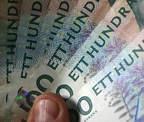 Image showing money from sweden