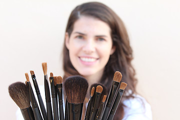 Image showing Makeup Artist