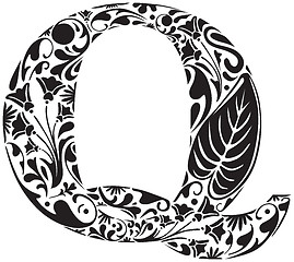 Image showing Floral Q