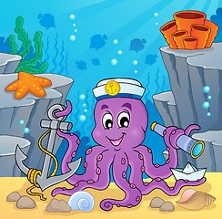 Image showing Image with octopus sailor 2
