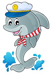 Image showing Image with dolphin theme 1