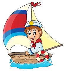 Image showing Image with sailor theme 3