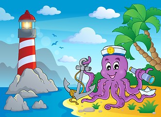 Image showing Image with octopus sailor 3