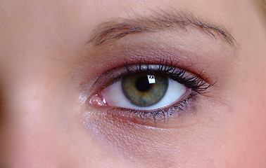 Image showing open eye