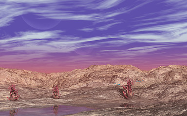 Image showing Alien Landscape