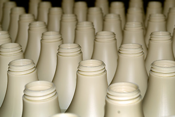 Image showing Group of plastic bottles