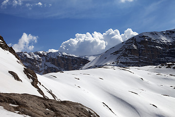 Image showing Mountains in nice day