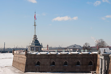 Image showing The fortress wall.