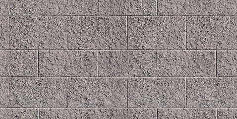 Image showing Gray brick wall.