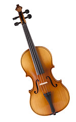 Image showing beautiful wooden cello