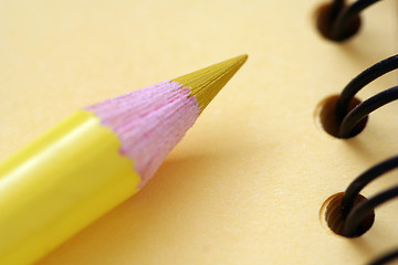 Image showing Yellow pencil