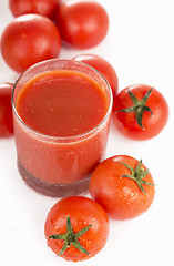 Image showing Tomatoes juice