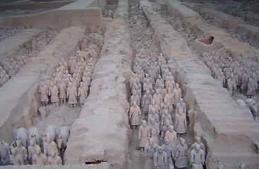 Image showing Terracotta Warriors - Xian, China