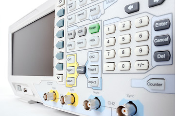 Image showing professional modern test equipment - analyzer