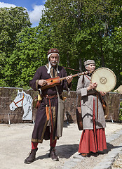 Image showing Medieval Troubadours