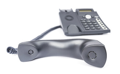 Image showing simple business phone on white background
