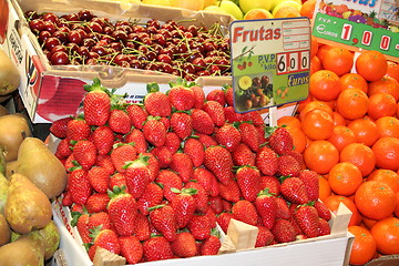 Image showing Market-hall in Spain