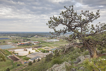 Image showing Fort Collins foothills