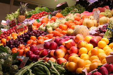 Image showing Market-hall in Spain