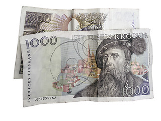 Image showing Swedish 1000 kronor